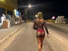 street exhibitionism display