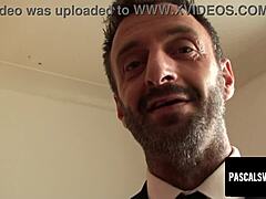 Busty Redhead Choked Slammed