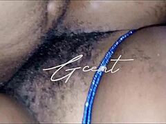 passionate hairy sex close-up