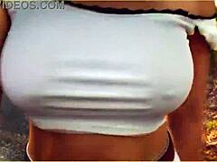 Milf Flashing Tits 😍