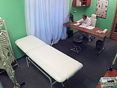 Tanned Babe Fucks Doctor