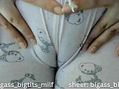 Cameltoe Pajama Display