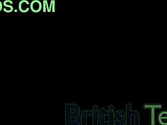 British Teen Swallows Cum