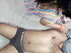 Desi Bhabhi Sucks Cock