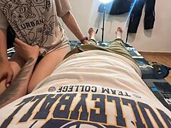 Incredible Latina Blowjob Home