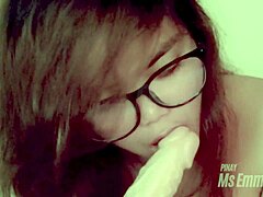 Dildo Sucking Challenge!