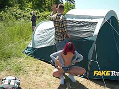 Redhead Anal Camping