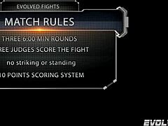 Riley Wrestling Pussy Lick