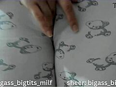 Pajama big ass masturbation