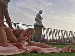 Blonde Double Penetration