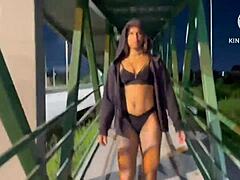 Wife Outdoor Fucking Intense!