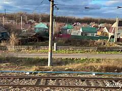 Train Toilet Public Sex