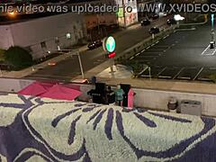 Hotel blowjob action