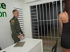 Exhibitionist Fucks Policeman