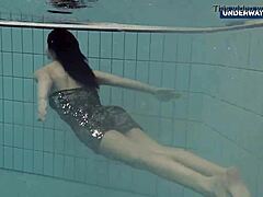 flashing tits underwater!