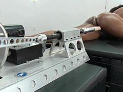 busty ebony machine