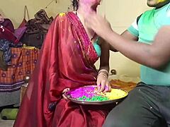 First Holi Celebration