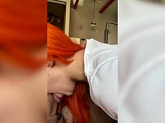 Redhead Cowgirl Ride