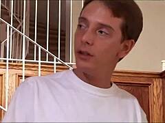 brunette dp threesome