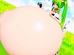 cosplay belly expansion