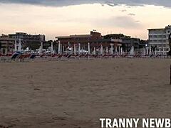 tranny strapon nasty